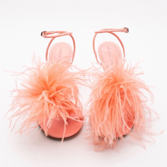 NEW BOTTEGA VENETA Wonderbird Leather Thong Sandals US6 EU36 UK3 Feathers - Picture 5 of 9